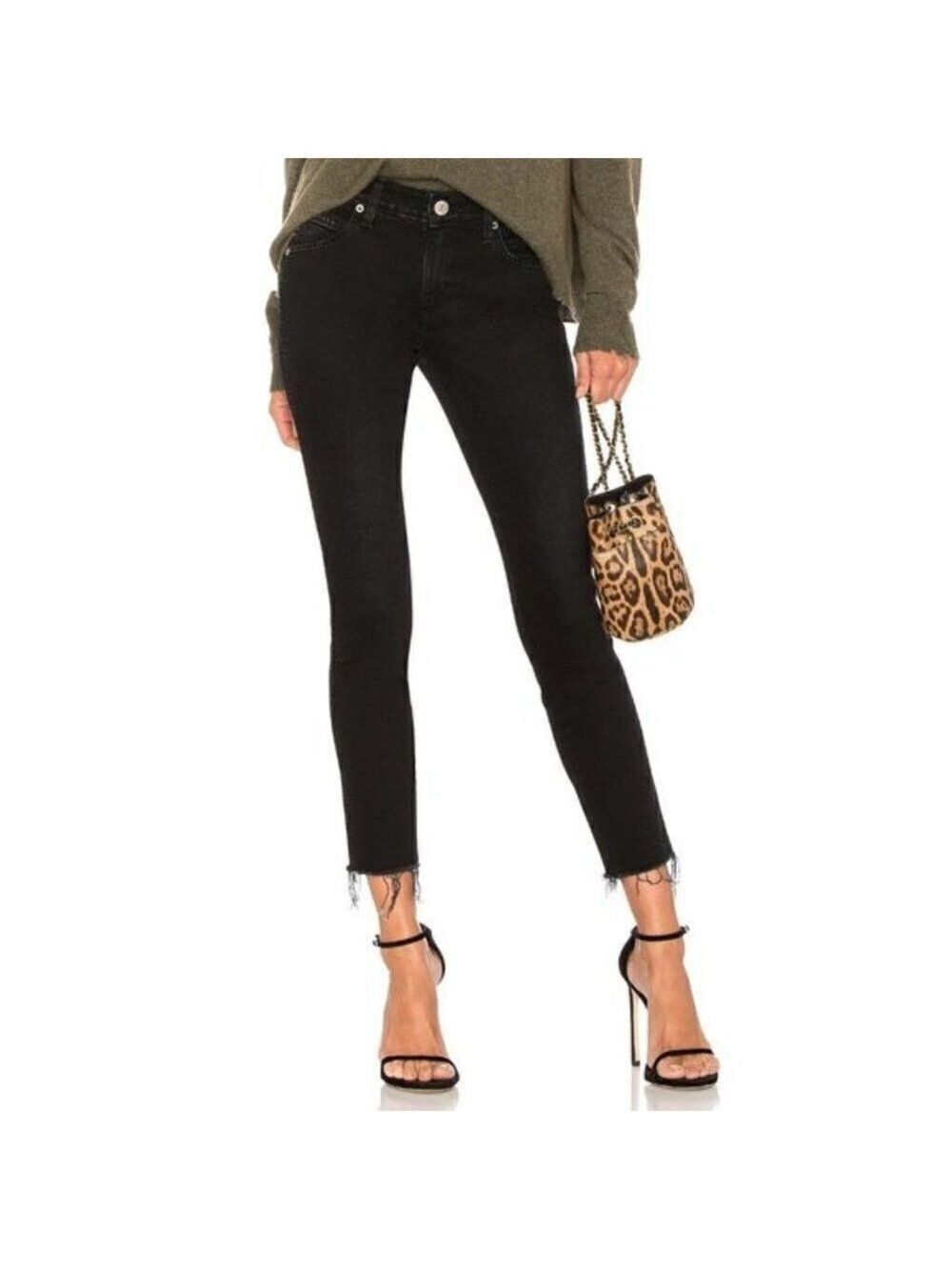 Amo | Stix Crop Mid-Rise Skinny